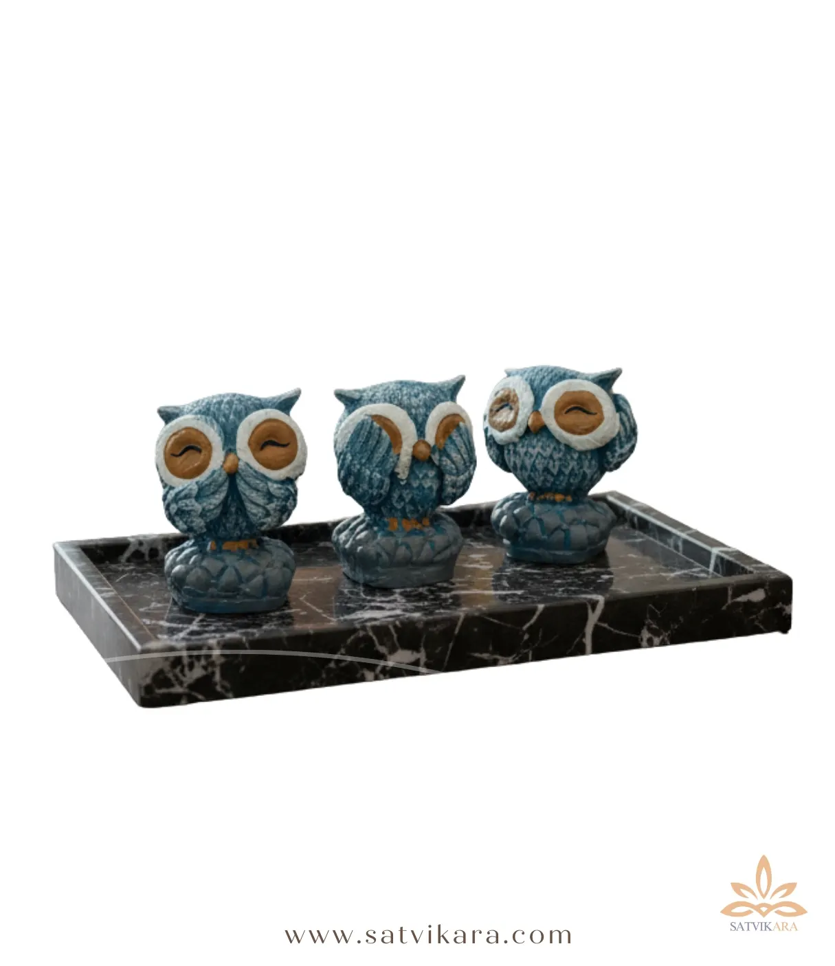 Wise Owl Trio Figurine Home Decor Wise Owl Trio Figurine Home Decor